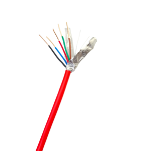 Câble de sécurité d'alarme en gros d'usine 18AWG 4 conducteurs en cuivre massif non blindé CMR gaine PVC CE pour détecteur de fumée et d'intrusion - Product Image 6