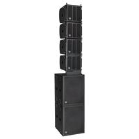 DSP Vente Flash CDO10 Système de sonorisation professionnel à deux voies, mini enceinte Line Array à gamme complète, construction en bois, passif