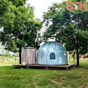 Casa <span class=keywords><strong>Burbuja</strong></span> Transparente con Cúpula, Estructura para Jardín Exterior, para Glamping, Camping, Exhibiciones y Eventos con Vista al Cielo - Product Image 5
