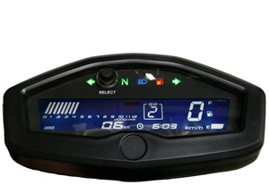 Nuevo Velocímetro Digital LCD para Motocicleta YUEBO, Tacómetro de 0-12000 RPM, Indicador de Marcha, Odómetro, Indicador de Combustible, 12V <span class=keywords><strong>125cc</strong></span>-200cc - Product Image 3