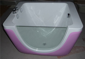 Mini bañera de bebé, <span class=keywords><strong>Spa</strong></span>, acrílica, rosa, CE - Product Image 3