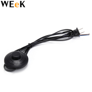 1.8m Ligne Câble 317 Gradateur Cordon D'alimentation Bouton Interrupteur Prise US Fil <span class=keywords><strong>Pour</strong></span> Lampadaire - Product Image 1