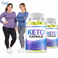 Gélules Keto OEM pour la perte de poids, la gestion des graisses, les suppléments de cétose, stimule l'énergie, forme posologique : capsule molle, type vitamine