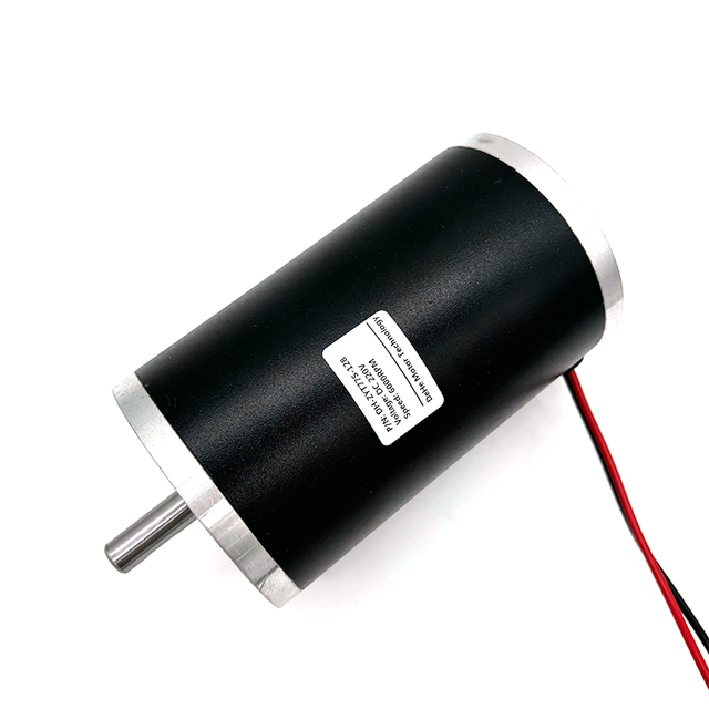 77mm 50W-100W 4000rpm High Torque Waterproof Permanent Magnet 12V-48V DC Brush Tubular Motor High Efficiency for Smart Home Ice