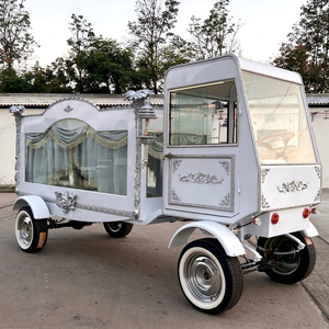 Cercueil électrique de luxe Zhenda, type limousine, avec structure en acier personnalisable en couleur et en taille, pour cérémonie funéraire - Product Image 1