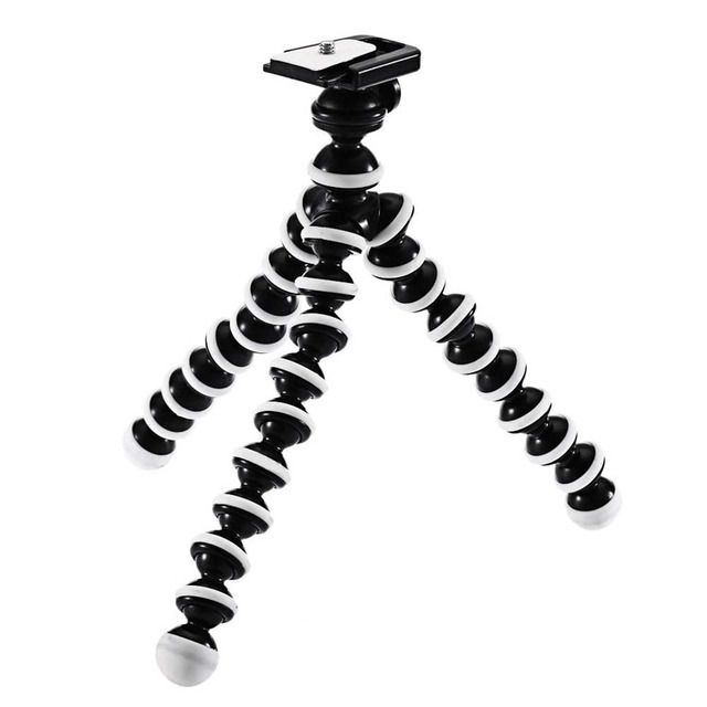 YEAH Mini Compact Travel Portable Gorillapod Stand Flexible Adjustable Octopus Tripod for Cell Phone Camera