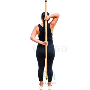 Tre tư thế cực và kéo dài thanh Yoga thể dục thể thao tập thể dục Thanh Yoga Dowel căng Thanh tập thể dục cực tư thế Corrector - Product Image 5