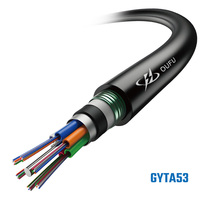 Cable de Fibra Óptica Monomodo para Exteriores GYTA53 GYFTY53