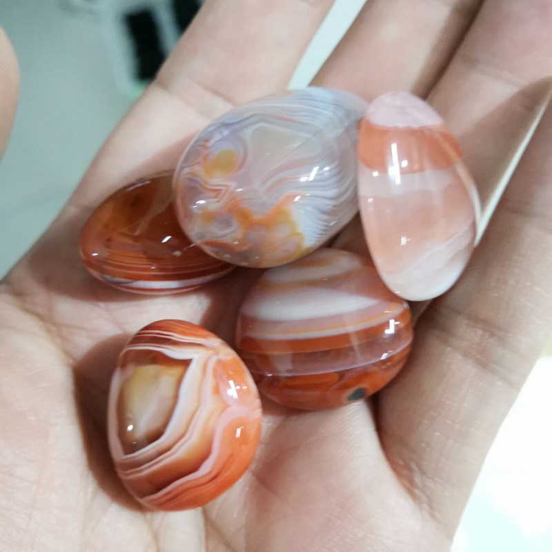 Agate rouge