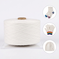 Wholesale Price Dyed Recycled Poly Cotton Yarn 0.5S-32S OE Spinning Raw Material for Home Textile & Garment Weaving