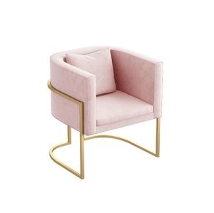 Canapé simple visiteur d'hôtel Salon en velours au design moderne Immeuble de bureaux Canapé de loisirs Chaise de visite pour réception d'invités - Product Image 6