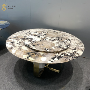 Mặt bàn bếp bằng đá thạch anh tự nhiên YUSHI Modern Patagonia Pandora, bề mặt đánh bóng như ngọc phát sáng, dành cho khách sạn và biệt thự - Product Image 6