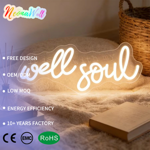 IT Is Well With My Soul Insegna al neon a LED dimmerabile alimentata tramite USB, decorazione da parete multiuso per bar, salone, palestra, ufficio, sala giochi - Product Image 1