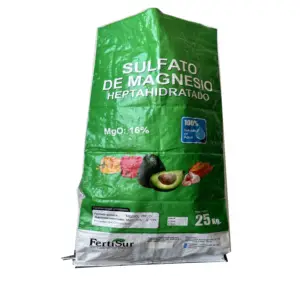 쌀가루 포장용 50kg 25kg pp 가방 자루 집셋 폴리 프로필렌 짠 다채로운 인쇄 PP 라피아 가방
