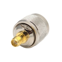 Conector macho N coaxial RF de cobre de alto rendimiento a hembra SMA