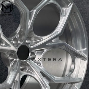 Maxtera <span class=keywords><strong>ล้อ</strong></span>แม็กแบบฟอร์จตามสั่งสี<span class=keywords><strong>เงิน</strong></span> P111SC สไตล์ M5 M4 M3รถปอร์เช่911รถ - Product Image 6