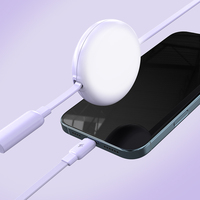 Câble de chargeur usb couleur charge rapide usb type c chargeur rétractable 3 en 1 câble usb pour iPhone