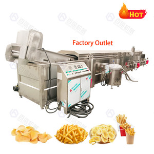 Burger-friture-machine Usine Direct Commercial Gaz Friture Frites Machine De Traitement À Faible Bruit - Product Image 2