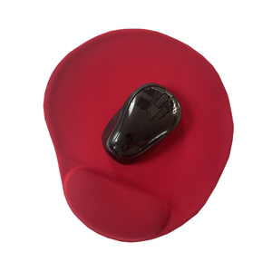 Nhà Máy chi phí Ergonomic chơi game Màu Đỏ pad với biểu tượng tùy chỉnh in Silicon Gel chuột Pad với cổ tay Pad - Product Image 3