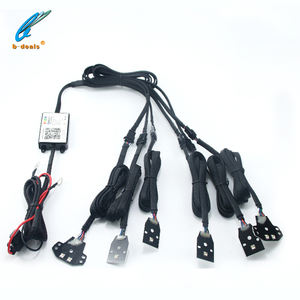 Schede RGBW DRL per Dodge Charger 2015-2018, Luci Diurne a LED, Fari <span class=keywords><strong>Auto</strong></span> Multicolore con Occhi <span class=keywords><strong>d</strong></span>'<span class=keywords><strong>Angelo</strong></span> - Product Image 3