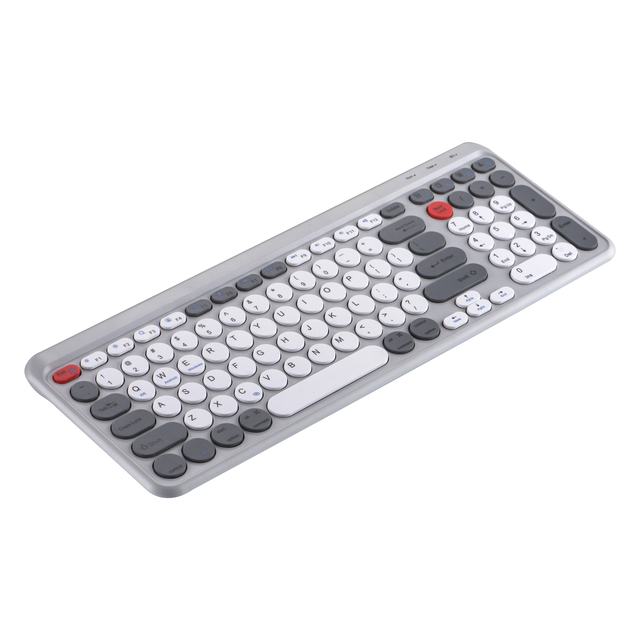 Dual Mode Wireless Rechargeable Keyboard Mechanical Gaming Computer 2.4Ghz Usb Wireless Keyboard 3 Devices Connect 99 Keys