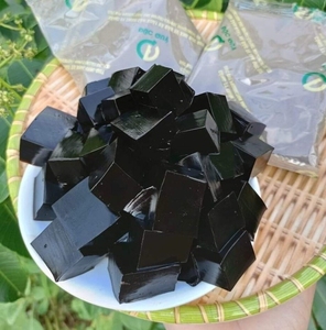 Vietnam Instant Black Grass <b>Jelly</b> Powder High Quality Herb for Bubble Tea Toppings and Cooling Herbal Beverages - Product Image 1
