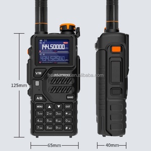 BAO FENG pour K5 Plus 10 watts 10 km Longue portée UHF VHF Talkie-walkie analogique Bande de fréquence aéronautique pour appareil de communication - Product Image 1