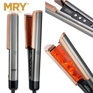 Lisseur de cheveux professionnel MRY à chauffage rapide en PBT, pour boucles en laine, avec chauffage PTC, fer à lisser 2-en-1, machine coiffante - Product Image 6