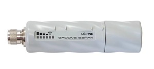 Nuovo Arrivo Router Wireless Impermeabile da Esterno Mikrotik RBGrooveA-52HPn con Connettore Antenna N-male, Antenna Omni 2.4GHz 5GHz 6dBi - Product Image 4
