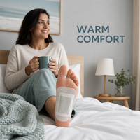 Parche de Moxibustión para Pies con Vinagre de Bambú y Artemisia Natural, con Extractos de Plantas para el Cuidado de los Pies en Casa