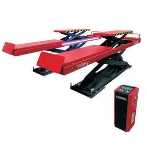 Original Launch TLT830WA Big Scissor Lift With Secondary Lift Suitable For The Four-Wheel Alignment