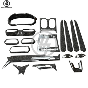 Kit de Interiores de Fibra de Carbono Forjado (17 Piezas) para Lambo URUS 2018-2019, Cubierta de Palanca de Cambios, Kits de Carrocería de Carbono, Accesorios para Automóviles - Product Image 6