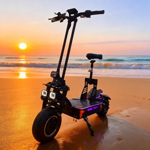 Nouveau Scooter Électrique Pliable 2026 avec Siège, Batterie Lithium 72V 50Ah, Grande Autonomie, 15000W, Vitesse 100-120 km/h (70 MPH), Pneus Larges - Product Image 1