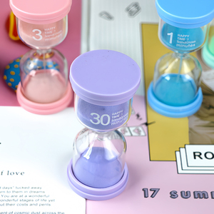 Minuterie Quicksand <span class=keywords><strong>Bouteille</strong></span> Matériau <span class=keywords><strong>plastique</strong></span> anti-chute <span class=keywords><strong>Sablier</strong></span> Cadeau Créativité Enfants Étudiants Étude Gestion du temps - Product Image 5