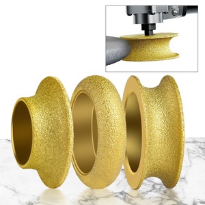 Disco de Pulir de Diamante para Aluminio y Metal, con Unión Cerámica, Forma Redonda, Grano 40, 25MM - Product Image 2