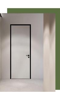 <span class=keywords><strong>Marco</strong></span> de <span class=keywords><strong>Puerta</strong></span> de <span class=keywords><strong>Madera</strong></span> de Diseño Moderno con Hoja de <span class=keywords><strong>Puerta</strong></span> Laminada, Diseño de <span class=keywords><strong>Puerta</strong></span> Interior <span class=keywords><strong>para</strong></span> Dormitorio - Product Image 6