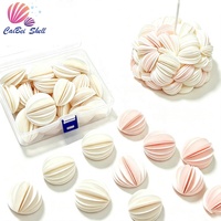 Grenzüberschreitende Glutinous Rice Paper Rosenknospen-Fertigdekoration aus lebensmittelechtem Oblatenpapier, 3D-Rosen-Kuchendekorationen im modernen minimalistischen Stil, Packung
