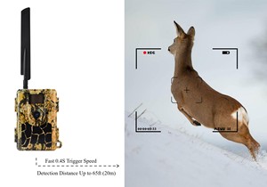 Động vật hoang dã năng lượng mặt trời 4G LTE wildcamera 4G SMTP FTP <span class=keywords><strong>MMS</strong></span> gửi động vật săn bắn Đường Mòn máy ảnh - Product Image 5