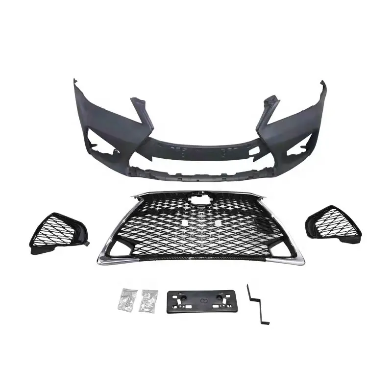 High quality Car bumpers For Lexus 2012-2015 GS GS250 GS300 GS350 Upgrade To GSF sport facelifts body kit Front bumper
