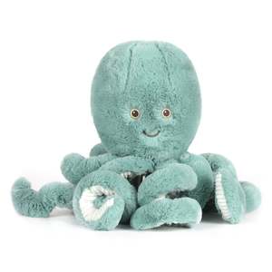 Peluche pieuvre bleue à anneaux Kelian 150 cm, géante rose et rouge, marionnette de dessin animé, jouet en peluche pieuvre à tentacules, pieuvre mignonne personnalisée - Product Image 2