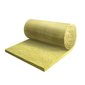 Class A Fire Resistance External Wall Thermal Insulation 120kg/m3 140kg/m3 Rock Mineral Wool Roll/Board/Tube