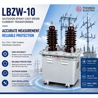 Transformateur de courant LBZW-10 CT 11kV/12kV 0.2/10P 0.2S/10P 0.5/10P Extérieur en résine époxy coulée