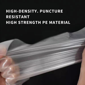 Sac plat sur rouleau en HDPE transparent de qualité alimentaire pour légumes, fruits, pain, emballage de supermarché - Product Image 3