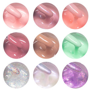 Gel para extensiones de uñas <span class=keywords><strong>con</strong></span> fórmula de queratina <span class=keywords><strong>con</strong></span> logotipo personalizado/etiqueta privada, sin quemaduras, sin TPO, sin - Product Image 2