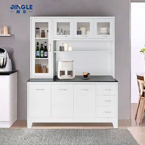 공장 직판 금속 주방 캐비닛 스테인리스 스틸 캐비닛 가정용 - Product Image 4