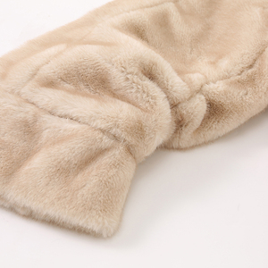Veste en fausse fourrure d'agneau chic de haute qualité pour femmes, col à revers, coupe courte, vêtement d'extérieur - Product Image 6