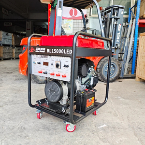 Générateur à essence à cadre ouvert de haute qualité 12 kW, bicylindre en V, générateur à essence 13,5 kW, alternateur 100 % cuivre, moteur Rato - Product Image 4