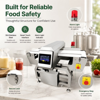 Détecteur de métaux pour aliments avec fonction de rejet automatique, équipement pour usine de transformation alimentaire