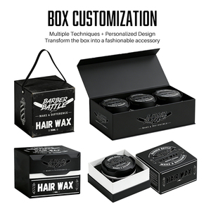 BARBERBATTLE Cire Coiffante <span class=keywords><strong>Homme</strong></span> Personnalisable 150g Formule Douce pour les <span class=keywords><strong>Cheveux</strong></span> Fixation Forte Volume et Tenue Souple - Product Image 6