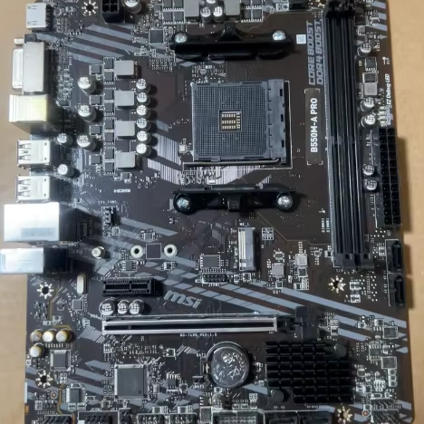 M-SI Refurbished Motherboard B550M-A PRO AMD B550 AM4 Micro-ATX DDR4 Double Channel 128GB SATA Desktop High Quality
